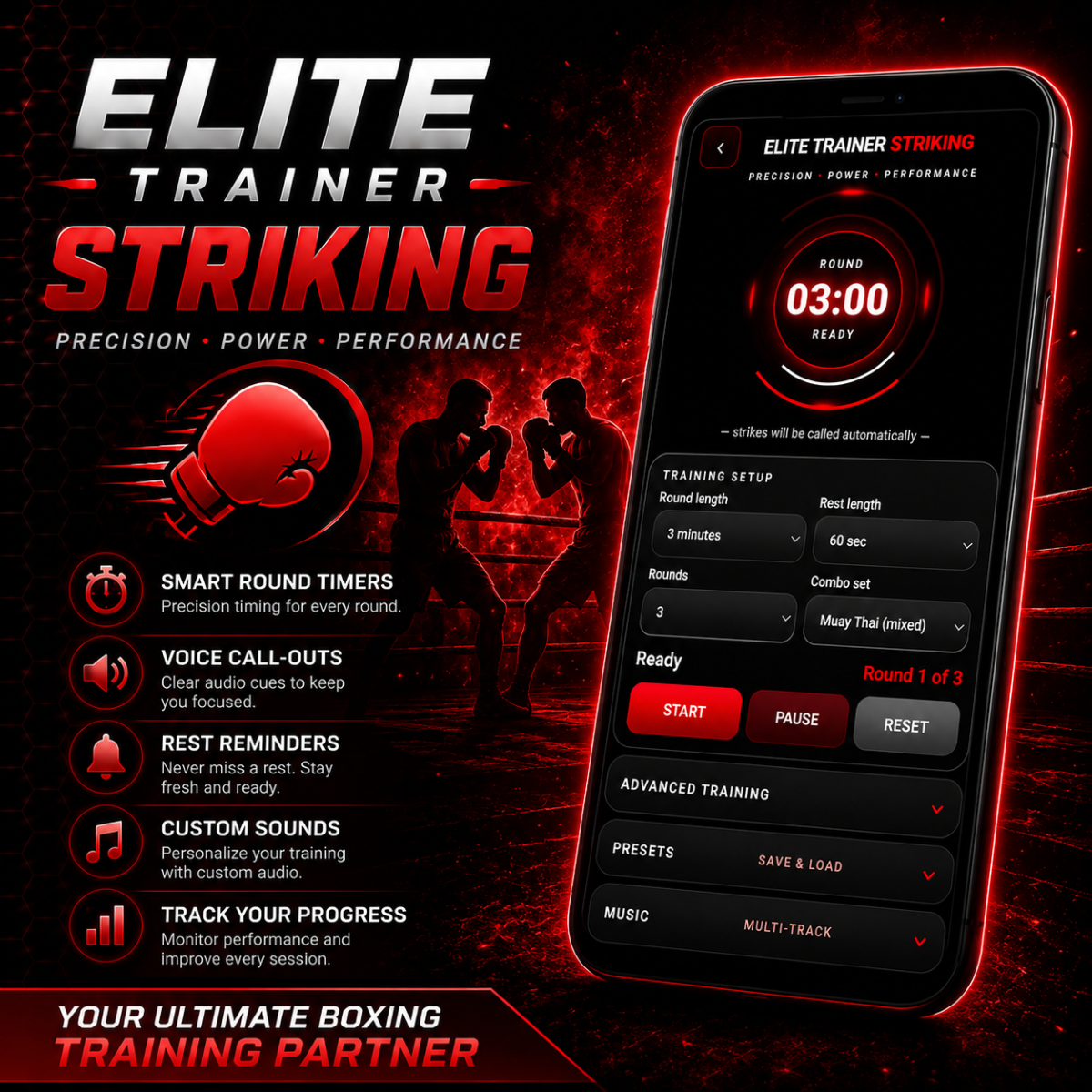 Elite Trainer Striking graphic