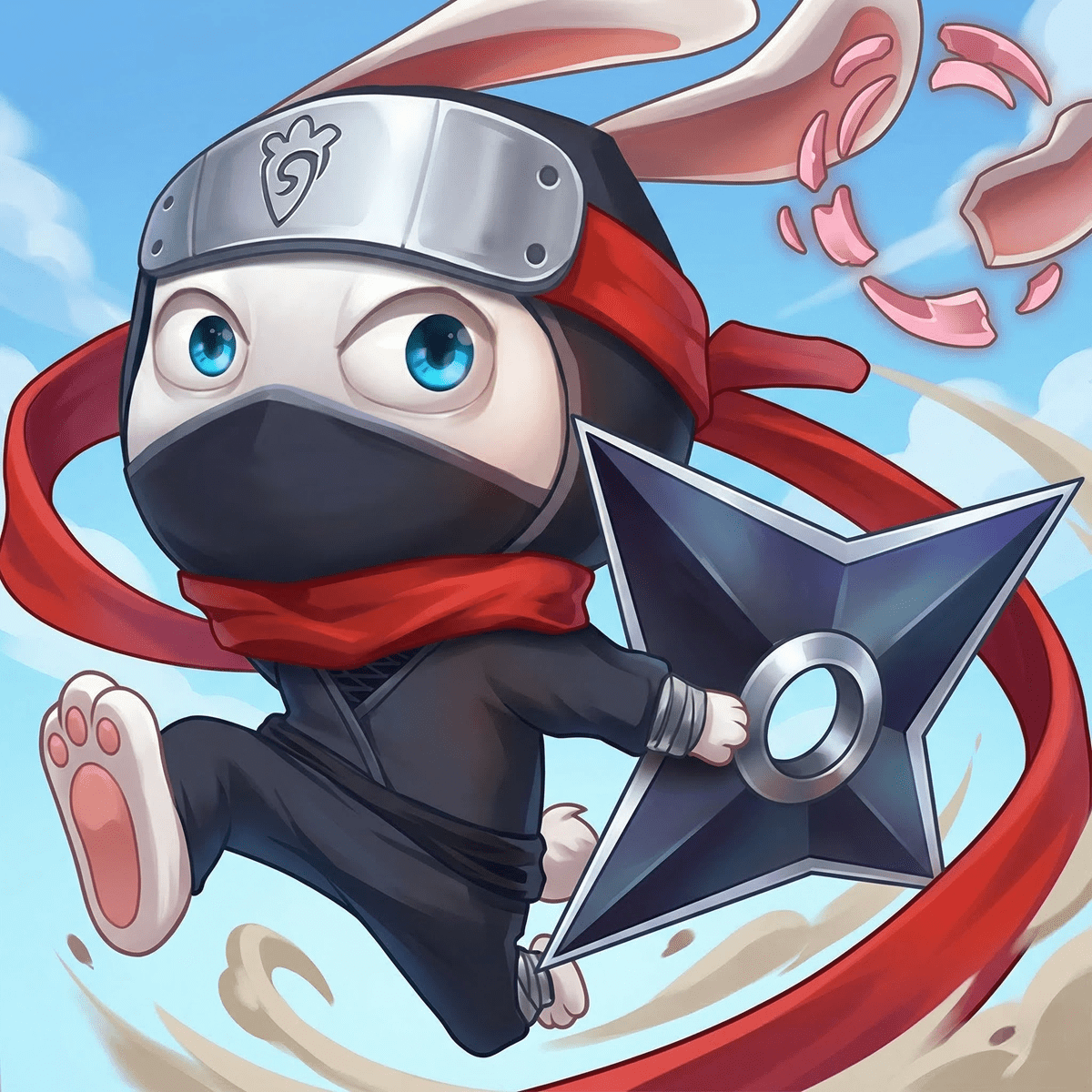Rabbit Ninja graphic