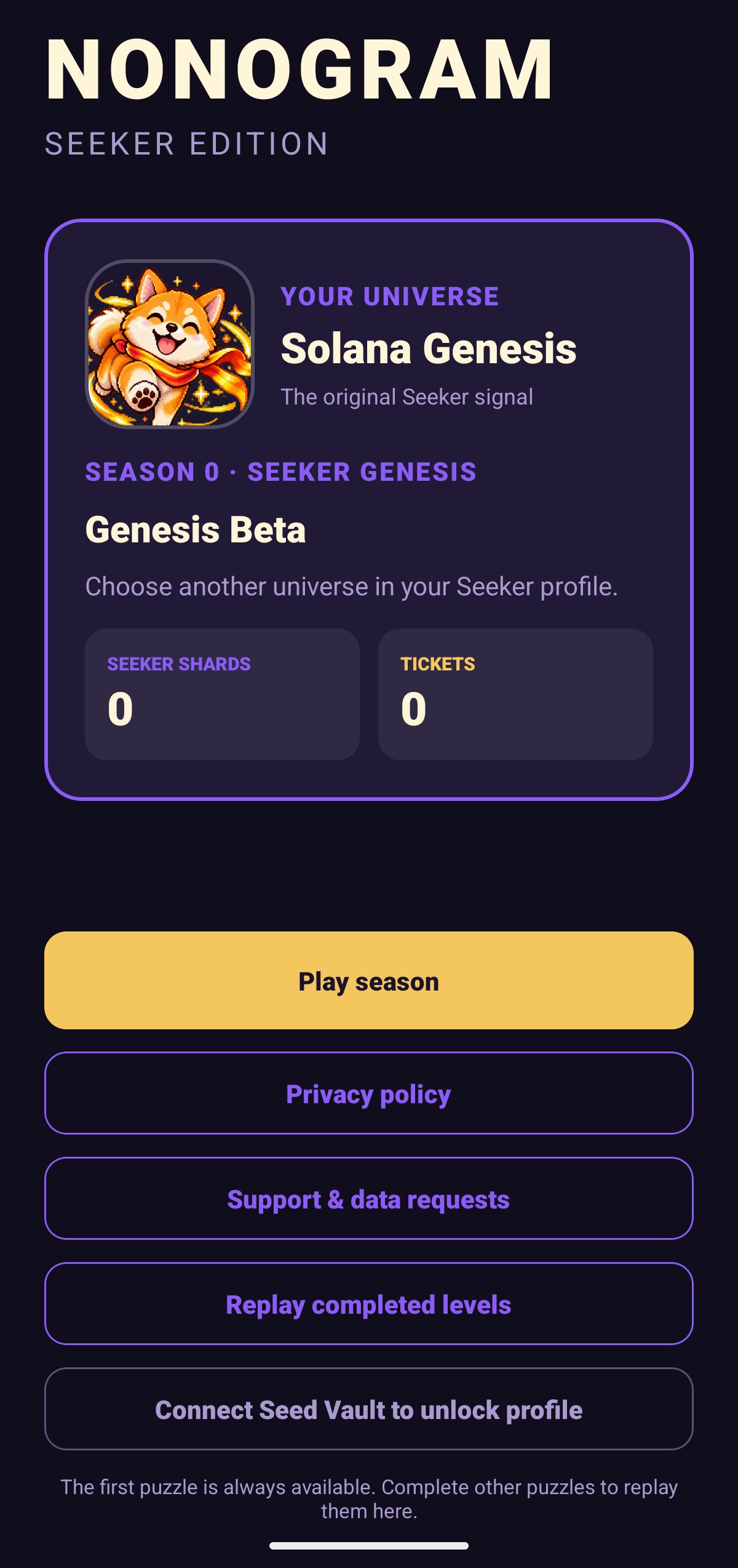Nonogram Seeker screenshot 1