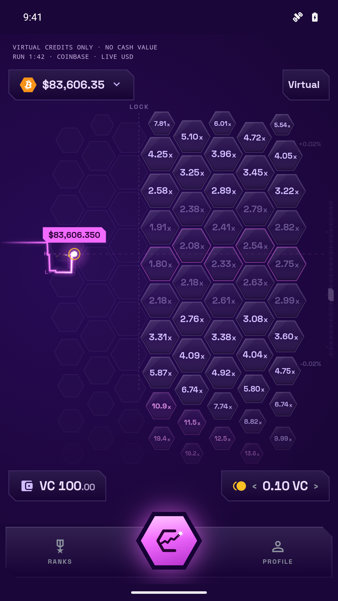 Hexit on Solana screenshot 2