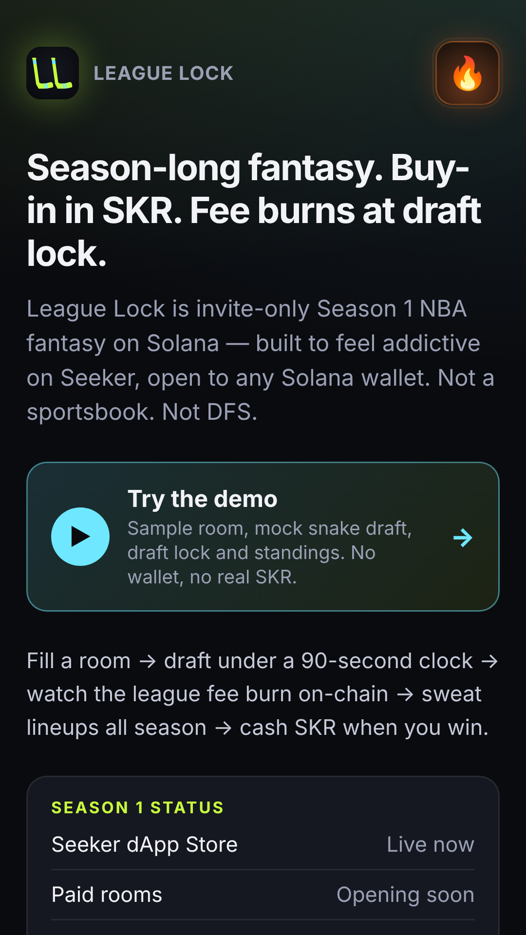 League Lock screenshot 1