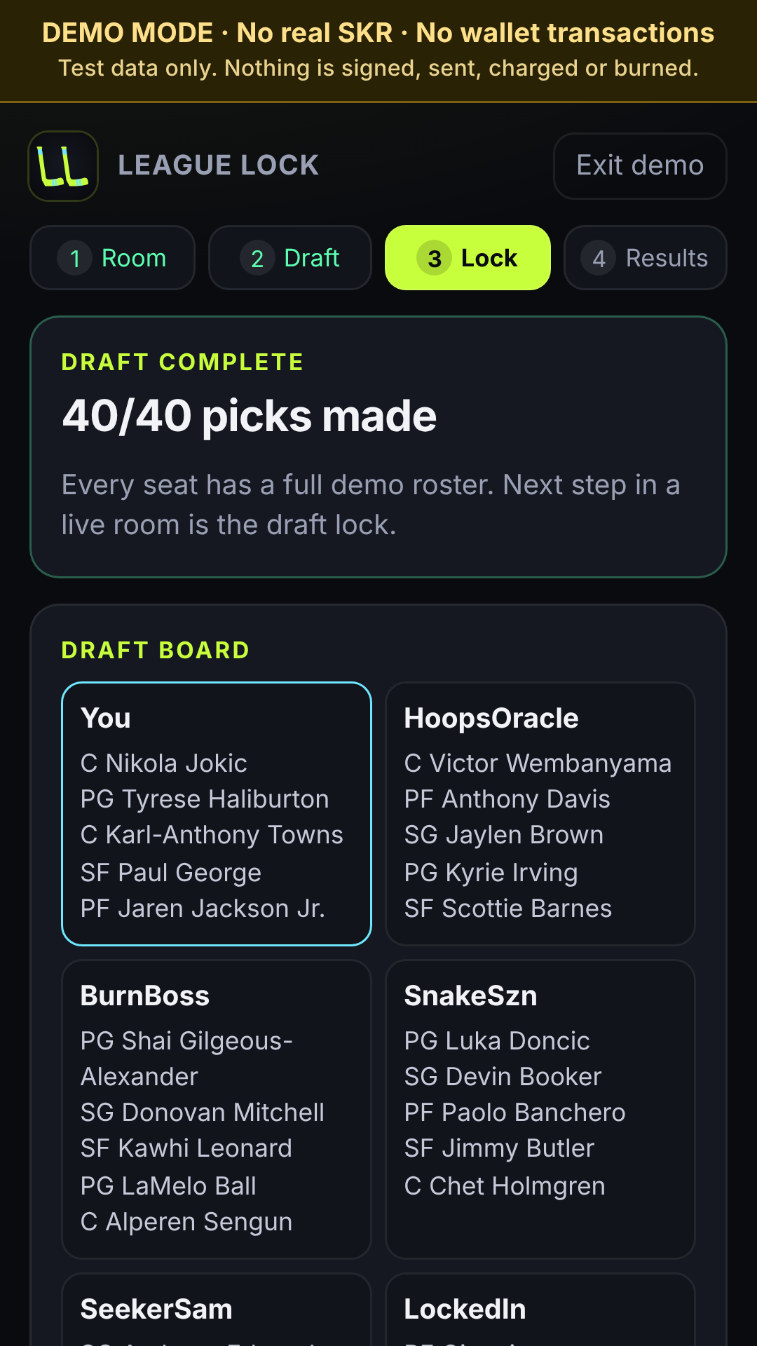 League Lock screenshot 4