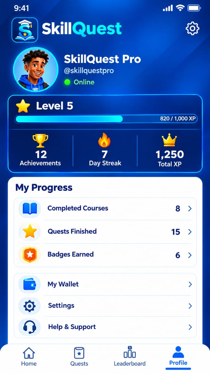 SkillQuest screenshot 4