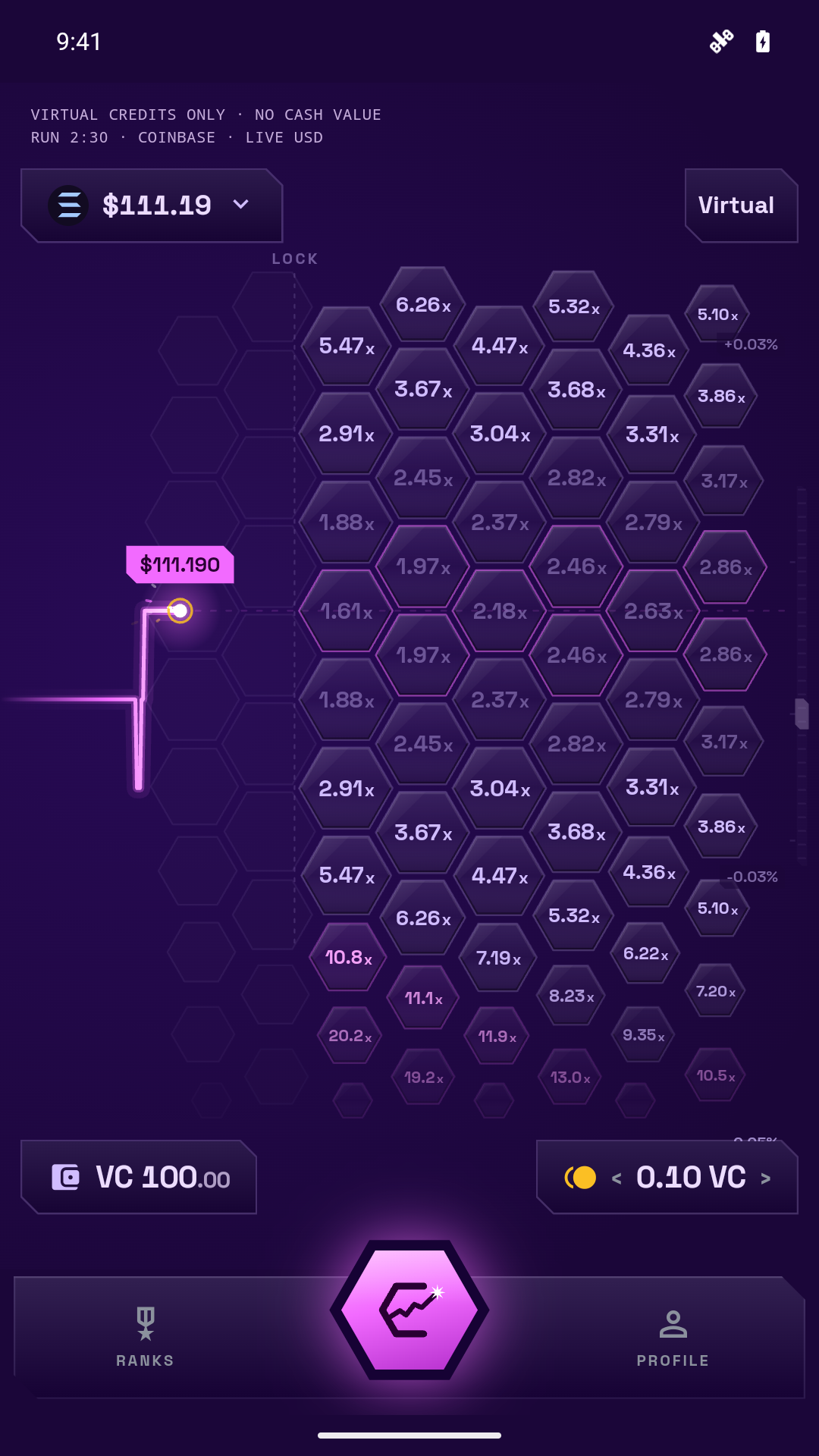 Hexit on Solana screenshot 1